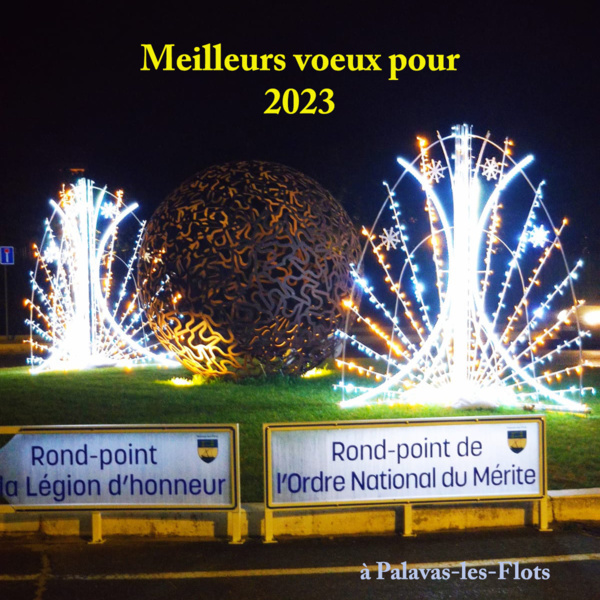 Meilleurs voeux pour 2023 Meilleurs voeux pour 2023