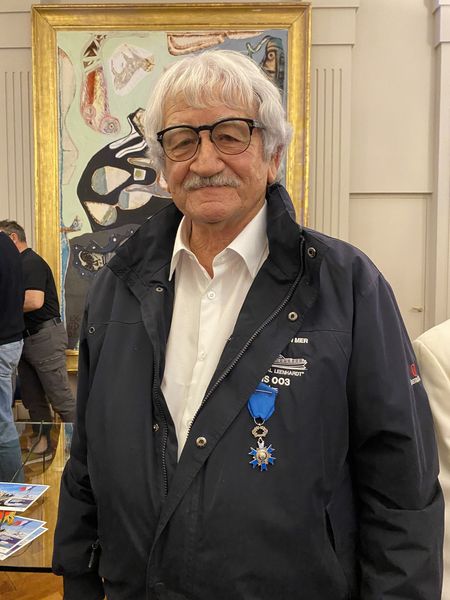 L'ancien patron du canot de Sète de 1993 à 2015 décoré le 7 décembre 2022.