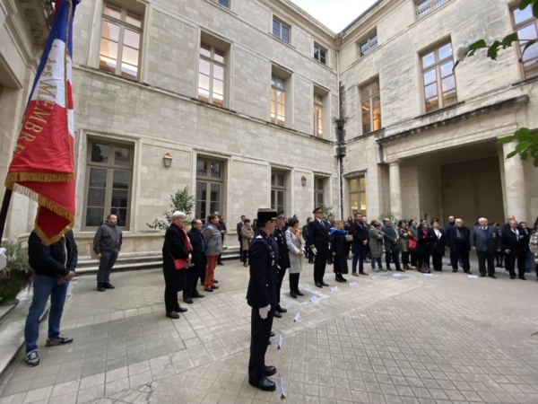 11 janvier 2023 - Montpellier - Cérémonie à la mémoire de Thérèse Nichterwitz. 11 janvier 2023 - Montpellier - Cérémonie à la mémoire de Thérèse Nichterwitz.