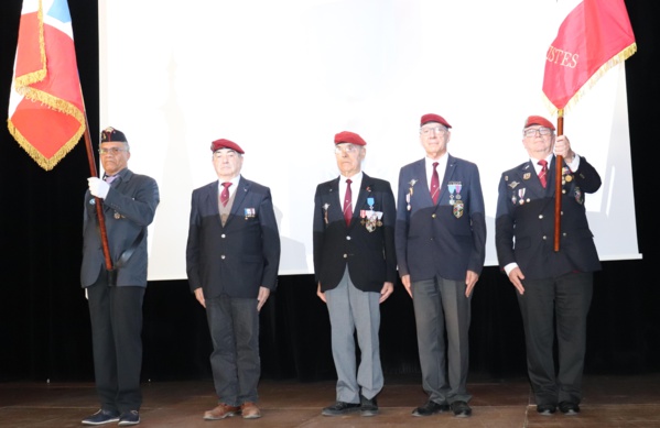 18 février 2023 - Vandargues (34) - Remise de l'insigne de chevalier à M. Eugène GARCIA.