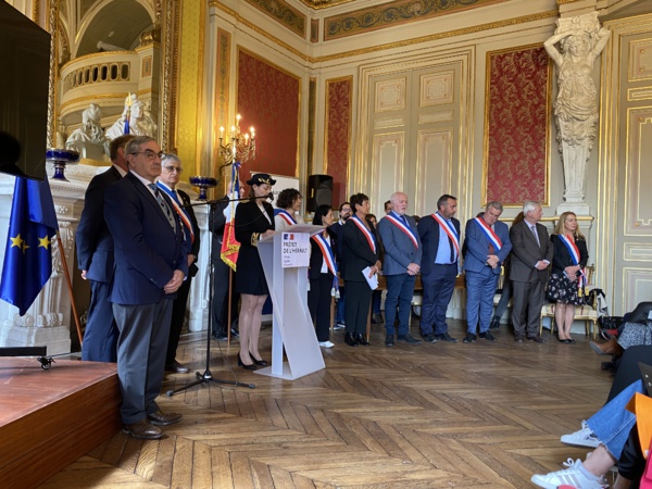 Vendredi 14 avril 2023 - Montpellier  - Cérémonie d'accueil dans la nationalité française Vendredi 14 avril 2023 - Montpellier  - Cérémonie d'accueil dans la nationalité française