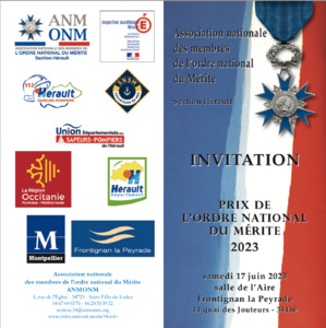 17 juin 2023 - Remise des prix de l'ANMONM 2023 17 juin 2023 - Remise des prix de l'ANMONM 2023