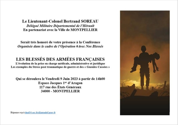 Conférence #Avec Nos Blessés Conférence #Avec Nos Blessés