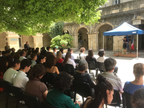 7 juin 2023 - Montpellier - Remise des prix académiques du concours portant sur la Résistance et la Déportation 7 juin 2023 - Montpellier - Remise des prix académiques du concours portant sur la Résistance et la Déportation