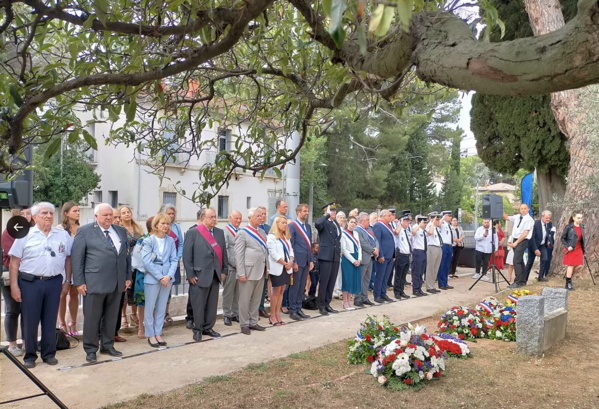 18 juin 2023 - Montpellier - Commémoration de l'appel historique du 18 juin 1945. 18 juin 2023 - Montpellier - Commémoration de l'appel historique du 18 juin 1945.
