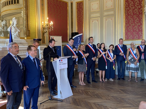 Vendredi 15 septembre 2023 - Montpellier - Cérémonie d'accueil dans la nationalité française Vendredi 15 septembre 2023 - Montpellier - Cérémonie d'accueil dans la nationalité française