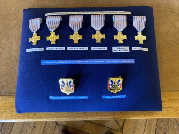 Mardi 26 septembre 2023 - Montpellier - Remise des croix du Combattant et insignes de porte-drapeau Mardi 26 septembre 2023 - Montpellier - Remise des croix du Combattant et insignes de porte-drapeau