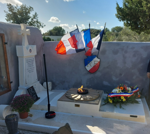 5 novembre 2023 - Souvignargues - Un village gardois célèbre le père de la Flamme du souvenir 5 novembre 2023 - Souvignargues - Un village gardois célèbre le père de la Flamme du souvenir