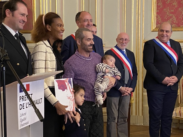 15 décembre 2023 - Montpellier - Cérémonie d'accueil dans la nationalité française. 15 décembre 2023 - Montpellier - Cérémonie d'accueil dans la nationalité française.