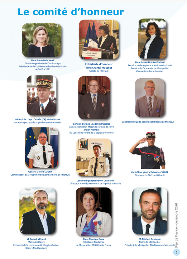 Comité d'honneur de la section de l'Hérault Comité d'honneur de la section de l'Hérault