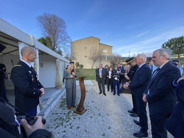16 février 2024 - Montpellier - Cérémonie d'hommage aux héros de la gendarmerie