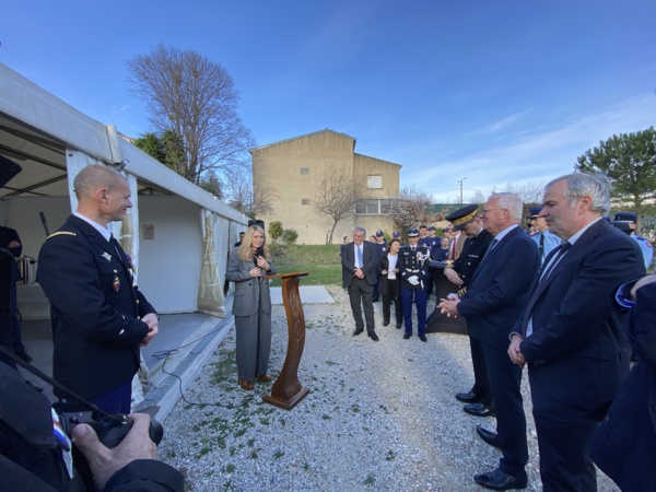 16 février 2024 - Montpellier - Cérémonie d'hommage aux héros de la gendarmerie 16 février 2024 - Montpellier - Cérémonie d'hommage aux héros de la gendarmerie