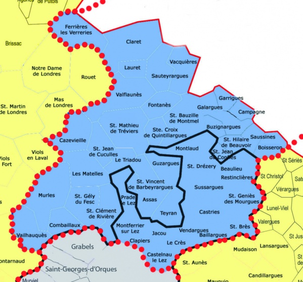 Secteur N°3 - Castelnau - Pic Saint Loup Secteur N°3 - Castelnau - Pic Saint Loup