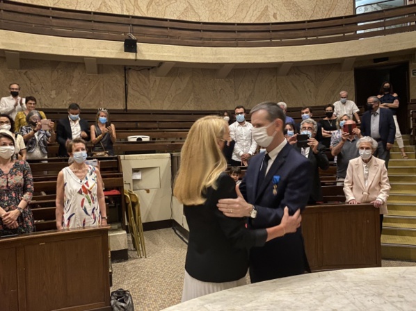 10 juillet 2021 - Montpellier - Réception dans l'Ordre du Médecin Laurence CRISTOL.