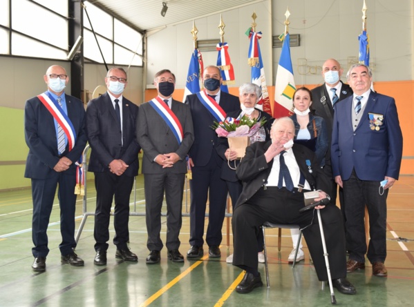 29 mai 2021 - Roujan - Réception dans l'Ordre de M. André JUSTE.