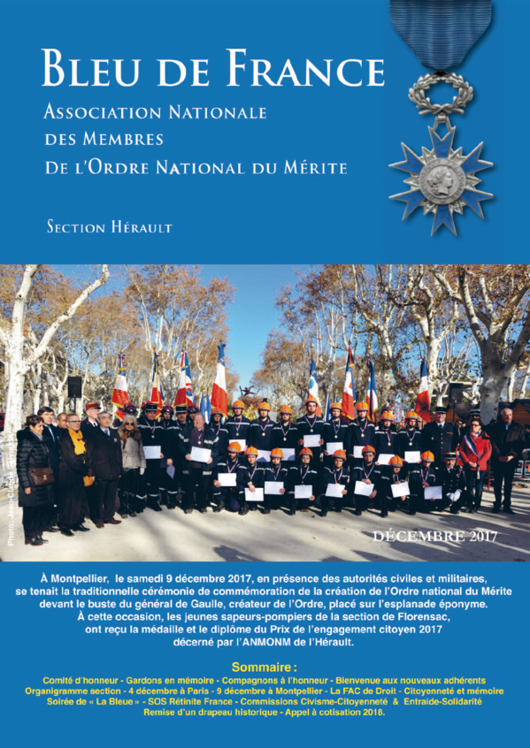 Bleu de France - décembre 2017 Bleu de France - décembre 2017