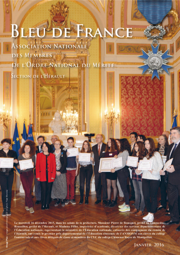 Bleu de France - janvier 2016 Bleu de France - janvier 2016