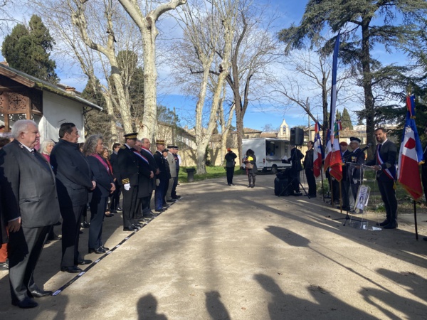 11 mars 2024 - Montpellier - Hommage aux victimes du terrorisme.