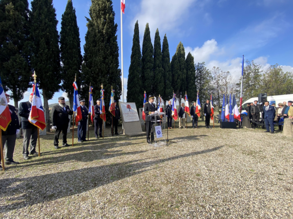 14 mars 2024 - Villeneuve-lès-Maguelone - Cérémonie à la mémoire des Résistants fusillés de La Madeleine