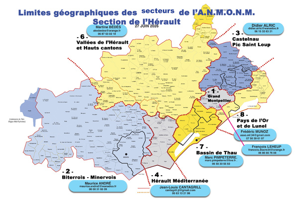 Comité de la section de l'Hérault Comité de la section de l'Hérault