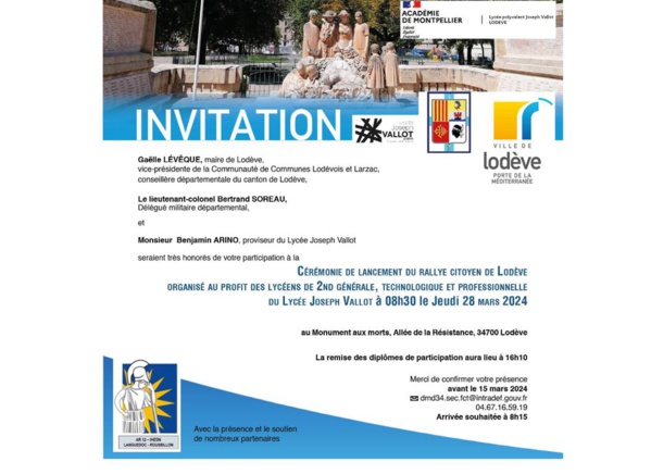 28 mars 2024 - Lodève - Rallye citoyen 28 mars 2024 - Lodève - Rallye citoyen