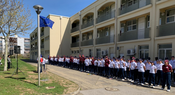 Vendredi 5 avril - Palavas-les-Flots - Cérémonie de clôture du SNU Vendredi 5 avril - Palavas-les-Flots - Cérémonie de clôture du SNU