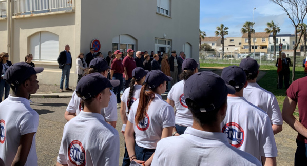 Vendredi 5 avril - Palavas-les-Flots - Cérémonie de clôture du SNU Vendredi 5 avril - Palavas-les-Flots - Cérémonie de clôture du SNU