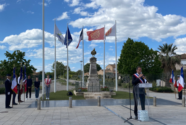 8 mai 2024 - Lattes - Cérémonie de la victoire du 8 mai 1945. 8 mai 2024 - Lattes - Cérémonie de la victoire du 8 mai 1945.