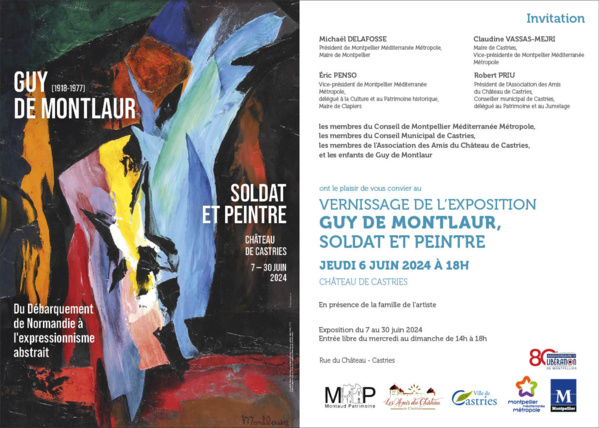 Exposition Guy de Montlaur - Soldat et peintre - Castries Exposition Guy de Montlaur - Soldat et peintre - Castries