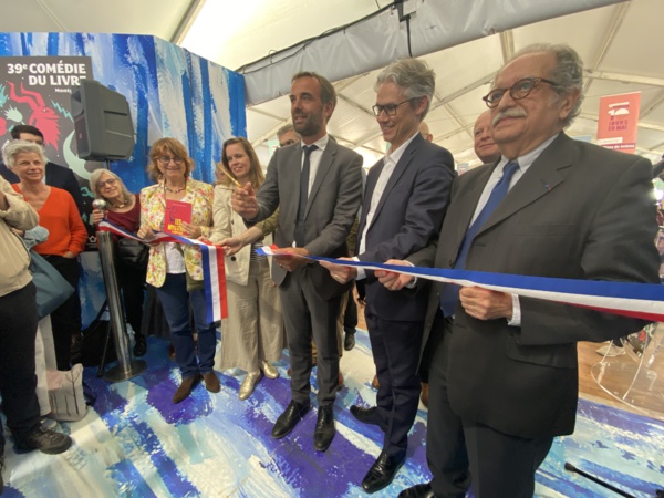 17 mai 2024 - Montpellier - Inauguration de la 39° Comédie du livre 17 mai 2024 - Montpellier - Inauguration de la 39° Comédie du livre