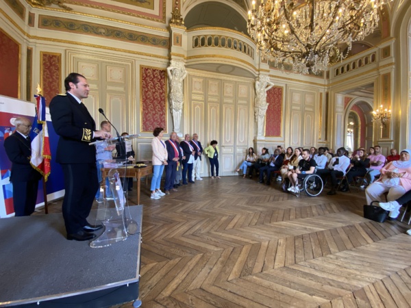 31 mai 2024 - Montpellier - Cérémonie d'accueil dans la nationalité française 31 mai 2024 - Montpellier - Cérémonie d'accueil dans la nationalité française