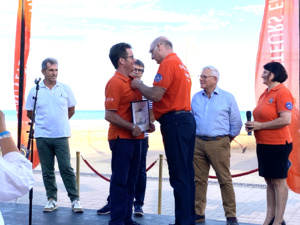 29 juin 2024 - Valras-Plage - Cérémonie de remise de décoration aux bénévoles de la Station de sauvetage de Valras. 29 juin 2024 - Valras-Plage - Cérémonie de remise de décoration aux bénévoles de la Station de sauvetage de Valras.