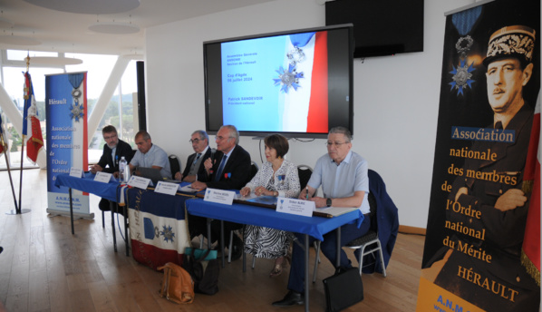 6 juillet 2024 - Cap-d'Agde - Assemblée générale et cérémonie de remise des prix ANMONM 2024 6 juillet 2024 - Cap-d'Agde - Assemblée générale et cérémonie de remise des prix ANMONM 2024