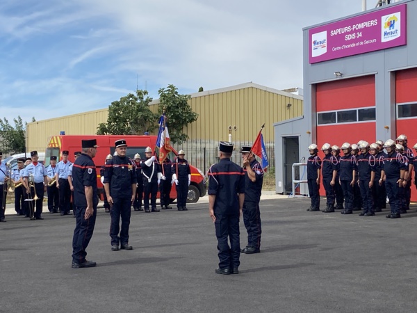 Samedi 13 juillet 2024 - Bessan - Passation de commandement et inauguration du CIS. Samedi 13 juillet 2024 - Bessan - Passation de commandement et inauguration du CIS.