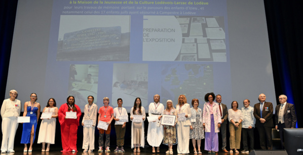 Premier prix départemental de la Mémoire 2024 pour la Jeunesse à titre collectif - catégorie MJC Premier prix départemental de la Mémoire 2024 pour la Jeunesse à titre collectif - catégorie MJC