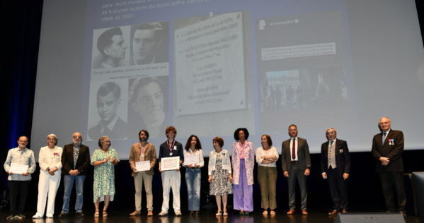Premier prix départemental de la Mémoire 2024 pour la Jeunesse à titre collectif - catégorie lycée Premier prix départemental de la Mémoire 2024 pour la Jeunesse à titre collectif - catégorie lycée