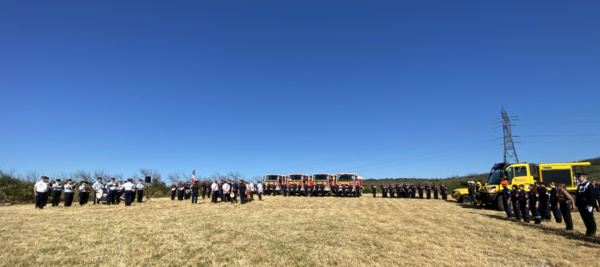 10 août 2024 - Gabian - Cérémonie en la mémoire du caporal Jérémy BEIER, sapeur-pompier mort au feu le 10 août 2016. 10 août 2024 - Gabian - Cérémonie en la mémoire du caporal Jérémy BEIER, sapeur-pompier mort au feu le 10 août 2016.