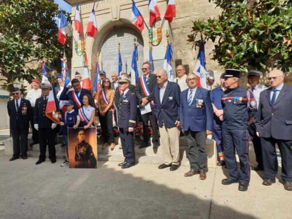 Mercredi 11 septembre 2024 - Pérols - Hommage au capitaine Georges Guynemer. Mercredi 11 septembre 2024 - Pérols - Hommage au capitaine Georges Guynemer.