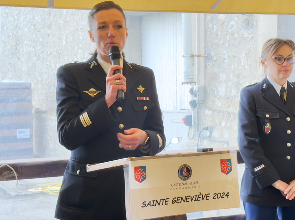 Jeudi 12 décembre 2024 -Cathédrale Maguelone - Célébration de Sainte-Geneviève de la compagnie de gendarmerie départementale de Castelnau -le-Lez Jeudi 12 décembre 2024 -Cathédrale Maguelone - Célébration de Sainte-Geneviève de la compagnie de gendarmerie départementale de Castelnau -le-Lez