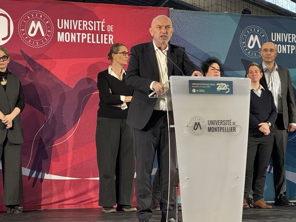 Mardi 14 janvier 2025 - Montpellier - Voeux de l'Université de Montpellier. Mardi 14 janvier 2025 - Montpellier - Voeux de l'Université de Montpellier.