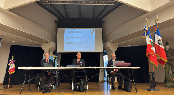 Samedi 8 février 2025 - Saint-Clément-de-Rivière - Assemblée générale de l'union départementale des parachutistes. Samedi 8 février 2025 - Saint-Clément-de-Rivière - Assemblée générale de l'union départementale des parachutistes.