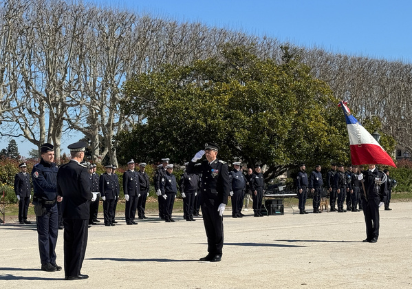 Lundi 17 mars 2025 - Montpellier - Installation du directeur interdépartemental de la police nationale de l'Hérault Lundi 17 mars 2025 - Montpellier - Installation du directeur interdépartemental de la police nationale de l'Hérault