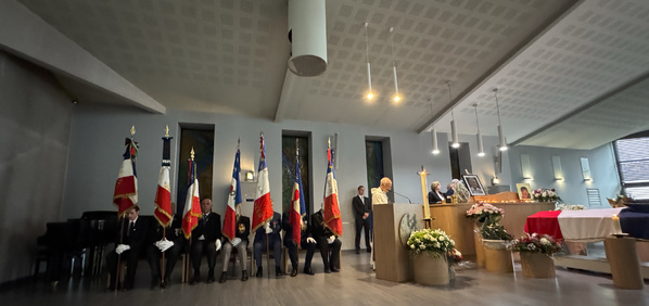 Samedi 26 avril 2025 - Cérémonie des obsèques du colonel Paul de Lartigue Samedi 26 avril 2025 - Cérémonie des obsèques du colonel Paul de Lartigue