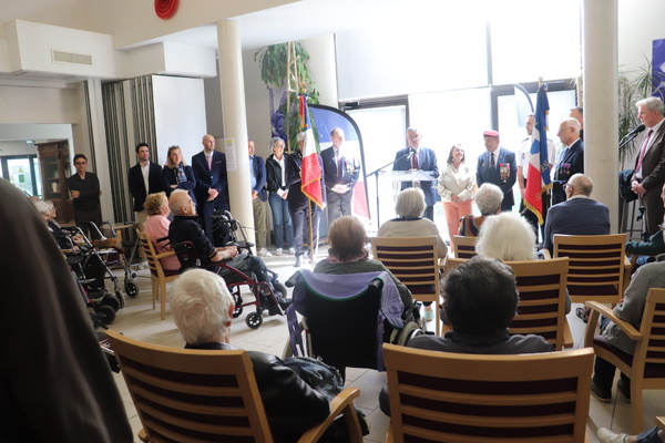Mercredi 7 mai 2025 - Montpellier - Hommage aux anciens combattants et veuves de guerres Mercredi 7 mai 2025 - Montpellier - Hommage aux anciens combattants et veuves de guerres