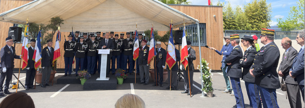 Lundi 12 mai 2025 - Pignan - Inauguration de la nouvelle gendarmerie en présence du ministre François-Noël BUFFET