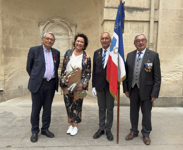 Mercredi 21 mai 2025 - Montpellier - Le Dr Gemma DURAND a été faite chevalier dans l'ordre national du Mérite