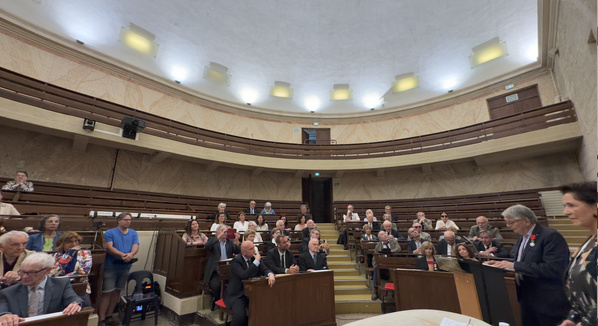 Mercredi 21 mai 2025 - Montpellier - Le Dr Gemma DURAND a été faite chevalier dans l'ordre national du Mérite