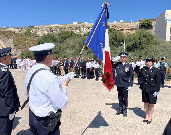 Lundi 16 juin - Sète - Installation de la commissaire de police Marine SELLES