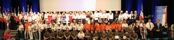 Samedi 5 juillet 2025 - Cap-d'Agde - Cérémonie de remise des prix de l'ordre national du Mérite