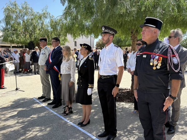 Vendredi 11 juillet 2025 - Pérols - Inauguration d'une stèle en mémoire du Bachagha Si Ali Benhamida